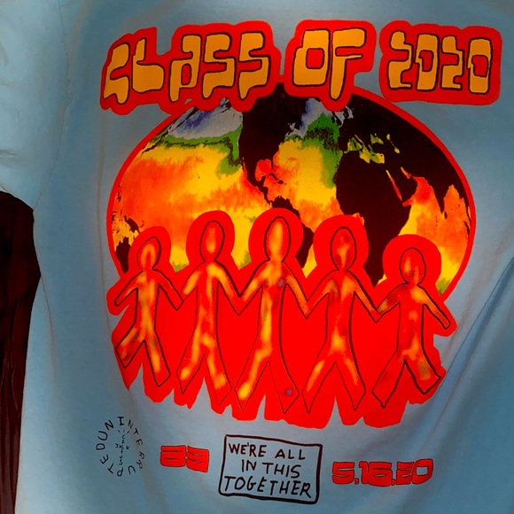 Cactus Jack X Lebron James class of 2020 tshirt. Size L. - Picture 5 of 6